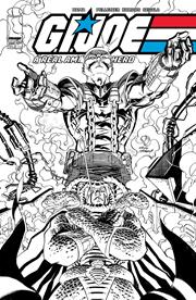 GI JOE A REAL AMERICAN HERO #319 CVR B ANDY KUBERT B&W VAR