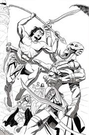 ALTERED STATES WARLORDS #3 CVR L INC 1:7 MARIANO BENITEZ CHAPO LINE ART VIRGIN VAR