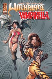 WITCHBLADE VAMPIRELLA #1 (ONE SHOT) CVR B JOSEPH MICHAEL LINSNER VAR