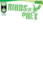 BIRDS OF PREY #1 CVR D BLANK CARD STOCK VAR