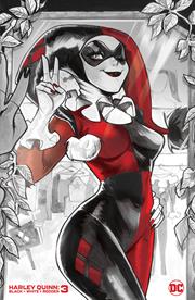 HARLEY QUINN BLACK WHITE REDDER #3 (OF 6) CVR B MIRKA ANDOLFO VAR