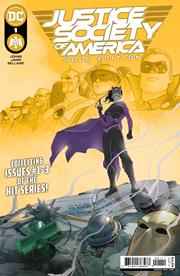 JUSTICE SOCIETY OF AMERICA GOLD EDITION CVR A MIKEL JANIN
