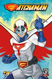 GATCHAMAN #3 CVR C INC 1:10 FRANCINE DELGADO KEN THE EAGLE VAR