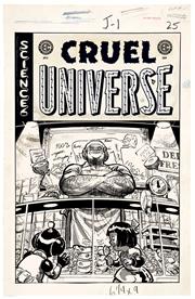 EC CRUEL UNIVERSE #2 (OF 5) CVR D INC 1:20 RILEY ROSSMO B&W ARTIST EDITION VAR