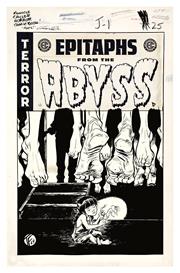 EC EPITAPHS FROM THE ABYSS #3 (OF 12) CVR D INC 1:20 TOM FOWLER B&W ARTIST EDITION VAR