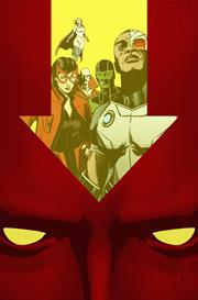 JUSTICE LEAGUE RED #2 (OF 6) CVR B JORGE FORNES CARD STOCK VAR