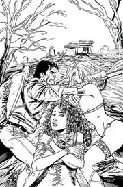 RED SONJA VS ARMY OF DARKNESS #5 CVR I 1:15 INC TIM SEELEY LINE ART VIRGIN VAR