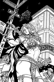 SONJA REBORN #1 CVR Q 1:15 INC CHAD HARDIN LINE ART VIRGIN VAR