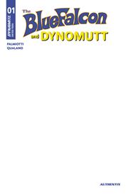 BLUE FALCON & DYNOMUTT #1 CVR I BLANK AUTHENTIX VAR