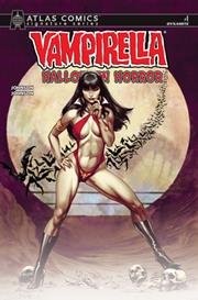 VAMPIRELLA HALLOWEEN HORROR #1 CVR I BUZZ ATLAS ED SIGNED VAR