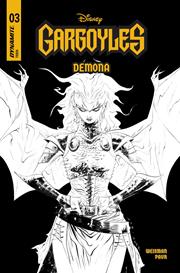 GARGOYLES DEMONA #3 CVR G INC 1:10 JAE LEE LINE ART VAR