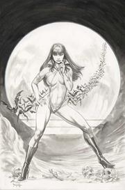 VAMPIRELLA HALLOWEEN HORROR #1 CVR O INC 1:5 BUZZ LINE ART VIRGIN FOC BONUS VAR