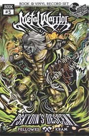 METAL WARRIOR TP #5 (OF 9) PSKYDINS DESCENT OUT OF DETENTION AND INTO DARKNESS WITH 7 IN VINYL