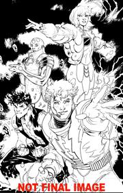 LEGION OF SUPER-HEROES #1 CVR B JIM LEE CARD STOCK VAR
