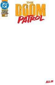 DOOM PATROL #1 CVR E BLANK CARD STOCK VAR