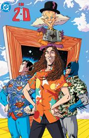 BATMAN SUPERMAN WEIRD AL WORLDS WEIRDEST #1 (ONE SHOT) CVR E DAN SCHOENING FOIL VAR