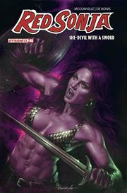 RED SONJA SHE DEVIL WITH A SWORD #5 CVR K LUCIO PARRILLO ULTRAVIOLET VAR
