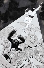 SPACE GHOST VS THE HERCULOIDS #1 CVR O INC 1:5 DREW MOSS LINE ART VIRGIN  VAR