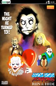 JUNIOR HIGH HORRORS RUN & HIDE #1 (ONE SHOT) CVR B ROB POTCHAK THE NIGHT HE TURNED 13 VAR