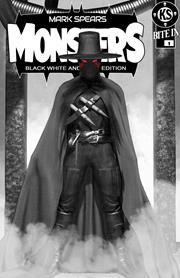 MARK SPEARS MONSTERS #1 7TH PTG BLACK WHITE & DEAD EDITION CVR D MARK SPEARS ABSOLUTE BATMAN #1 HOMAGE VAR