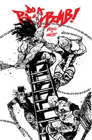 DO A POWERBOMB BLACK AND WHITE #3 (OF 3) CVR B DANIEL WARREN JOHNSON VAR