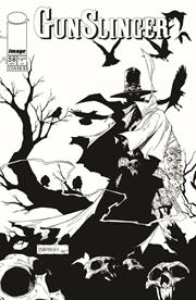 GUNSLINGER SPAWN #58 CVR B CARLO BARBERI B&W VAR