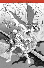 STAR WARS THE MANDALORIAN AND GROGU NIGHTMARE ON NEVARRO (ONE SHOT) CVR D ARIANNA FLOREAN VAR