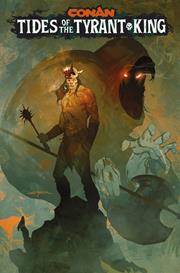 CONAN THE BARBARIAN TIDES OF THE TYRANT KING #1 (OF 4) CVR E STUART SAYGER VAR (MR)