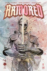 ARMORED #4 (OF 5) CVR B INC 1:5 DAVID MACK SILVER FOIL VAR (FREE) (NET)
