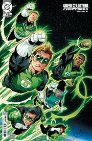 GREEN LANTERN CIVIL CORPS SPECIAL #1 (ONE SHOT) CVR B SALVADOR LARROCA CARD STOCK VAR