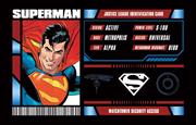 SUPERMAN JUSTICE LEAGUE MEMBERSHIP CARD OPT-IN BUNDLES OF 25 (FREE) (NET)