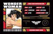 WONDER WOMAN JUSTICE LEAGUE MEMBERSHIP CARD OPT-IN BUNDLES OF 25 (FREE) (NET)