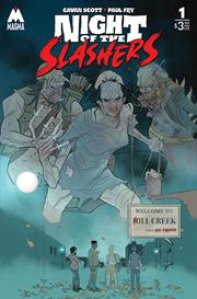 NIGHT OF THE SLASHERS #1 CVR A PAUL FRY (MR)