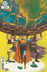 DC K.O. #1 (OF 5) CVR F MIKE DEL MUNDO CARD STOCK VAR