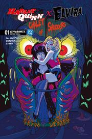 HARLEY QUINN X ELVIRA #1 CVR M INC 1:10 AMANDA CONNER ORIGINAL VAR