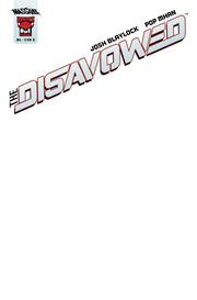 DISAVOWED #1 (OF 5) CVR E BLANK SKETCH VAR Limited to 1000 Allocations May Occur (MR)