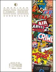 AMERICAN COMIC BOOK CHRONICLES HC 1940-1945 NEW PRINTING 