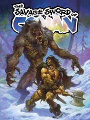 SAVAGE SWORD OF CONAN TP VOL 01 DIRECT MARKET EDITION ALEX HORLEY CVR (MR)
