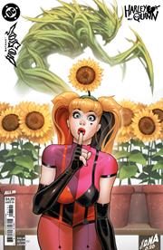 HARLEY QUINN #67 CVR B DAVID NAKAYAMA CARD STOCK VAR (BATMAN BAD SEEDS)