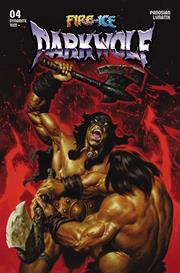 FIRE AND ICE DARKWOLF #4 CVR C JOE JUSKO VAR