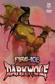 FIRE AND ICE DARKWOLF #4 CVR D STUART SAYGER VAR