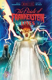 UNIVERSAL MONSTERS THE BRIDE OF FRANKENSTEIN LIVES #1 (OF 4) CVR B JOSHUA MIDDLETON VAR