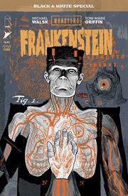 UNIVERSAL MONSTERS FRANKENSTEIN B&W SPECIAL #1 (OF 2) CVR A MICHAEL WALSH