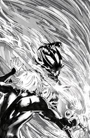FIREBORN #5 CVR E PATRICK MULHOLLAND BLACK AND WHITE AND BLOOD VIRGIN CARDSTOCK VAR