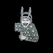 JUNJI ITO SOUICHIS CONVENIENT CURSE B&W LUNAR EXCLUSIVE ENAMEL PIN BADGE