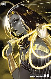 WONDER WOMAN BLACK & GOLD #6 (OF 6) CVR B STEPHANIE HANS VAR