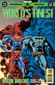 BATMAN SUPERMAN WORLDS FINEST #9 CVR C MARIO FOX FOCCILLO 90S COVER MONTH CARD STOCK VAR