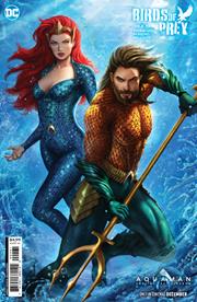 BIRDS OF PREY #4 CVR D SUN KHAMUNAKI AQUAMAN AND THE LOST KINGDOM CARD STOCK VAR