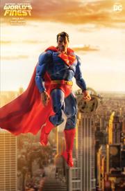 BATMAN SUPERMAN WORLDS FINEST #21 CVR D HUSH SUPERMAN MCFARLANE TOYS ACTION FIGURE CARD STOCK VAR