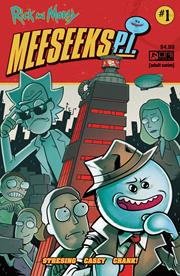 RICK AND MORTY MEESEEKS PI #1 (OF 4) CVR A FRED C STRESING & MEG CASEY (MR)